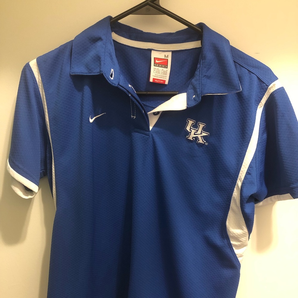 Nike dri fit UK polo shirt